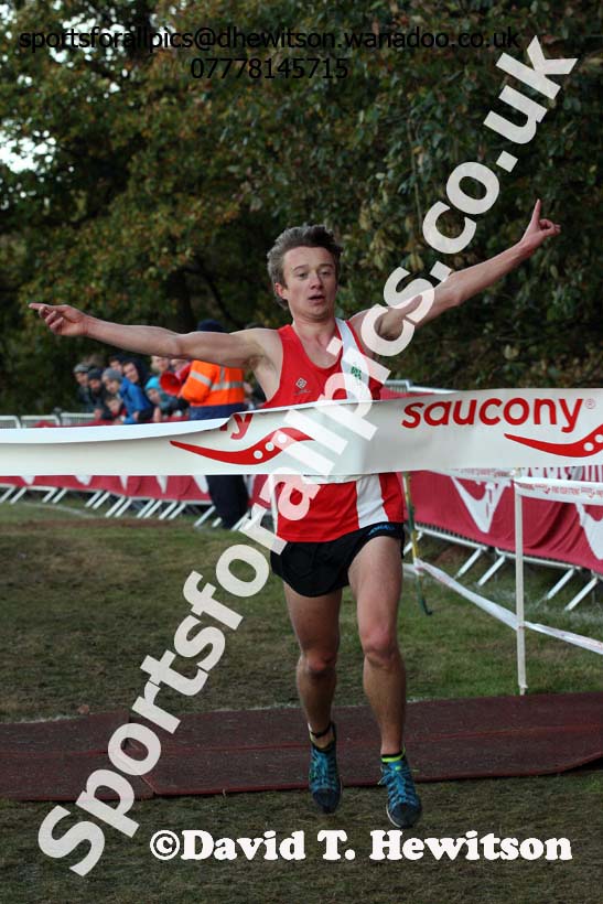 Senior men, 2016 National Cross Country Relays, Berry Hill Park, Mansfield. Photo: David T. Hewitson/Sports for All Pics